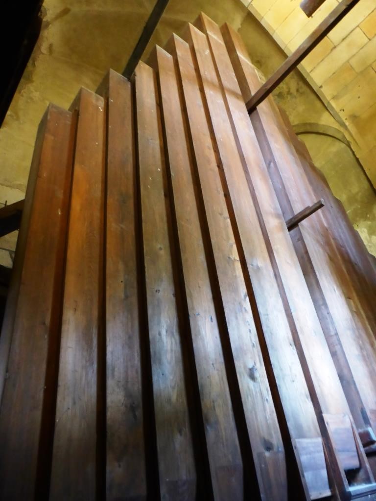 Blick ins Geh&auml;use der Orgel